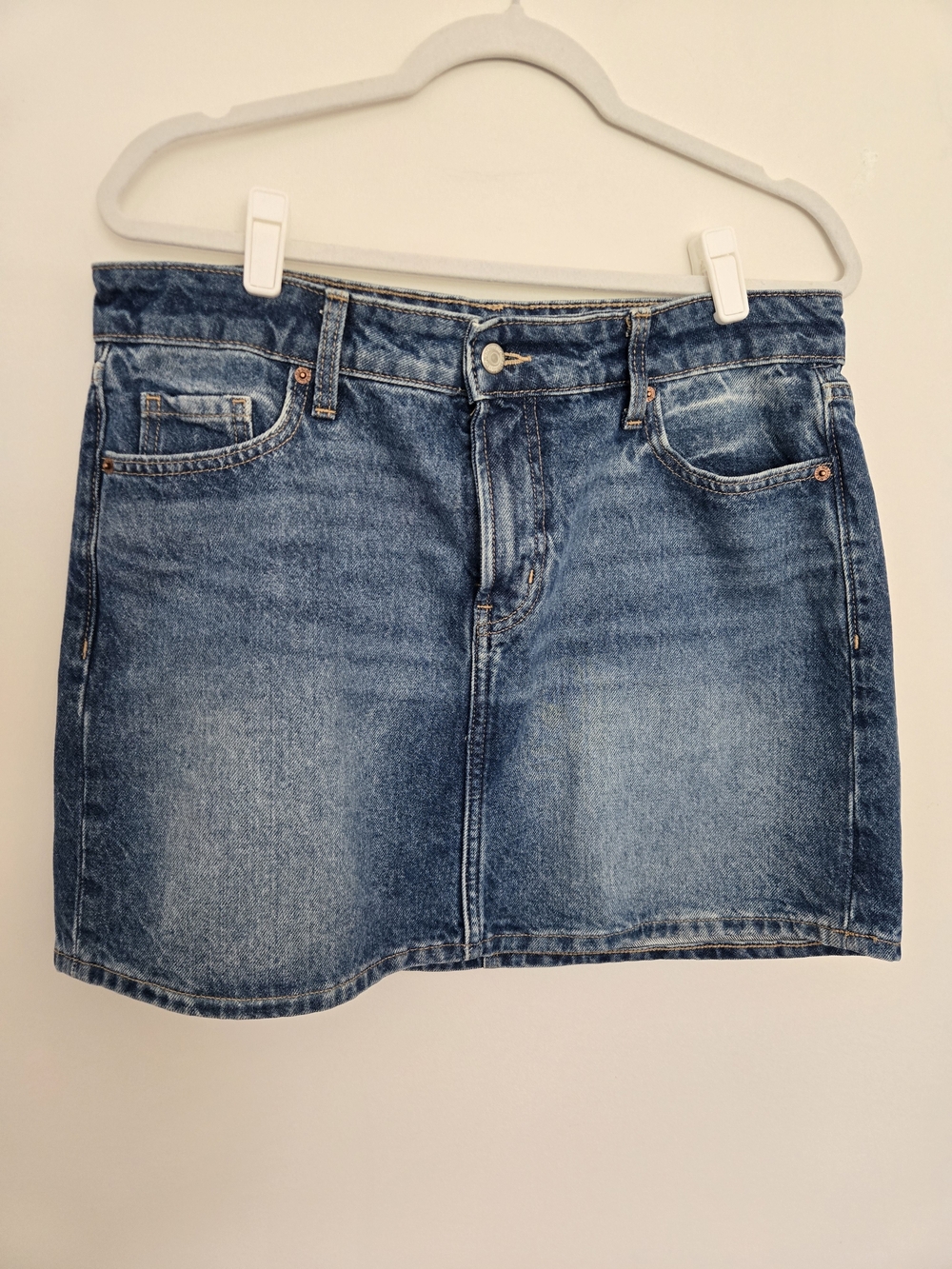 Old Navy Classic Blue Denim Mini Skirt Classic Normcore Size 10